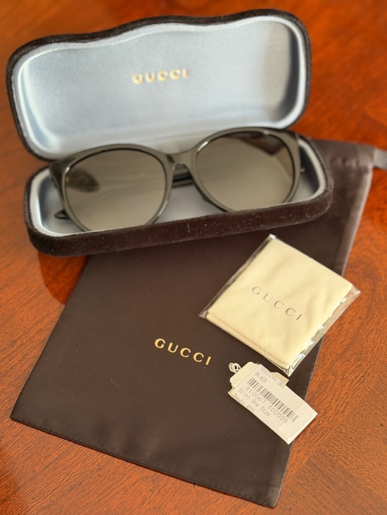Gucci Women’s Black Gemstone Sunglasses main image 7